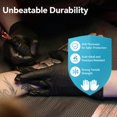 thumbnail image 3 of Guantes desechables de nitrilo UYKKE negros XL de 6 mil de grosor, 3 of 6