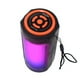 thumbnail image 3 of Bocina Bluetooth Cilíndrica con Luz RGB, USB y Micro SD Portátil y Recargable, 3 of 5