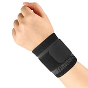 Moobody 1Pc Sports Wrist Bandage Wrist Brace Wrist Support with Adjustable Strap for Fitness