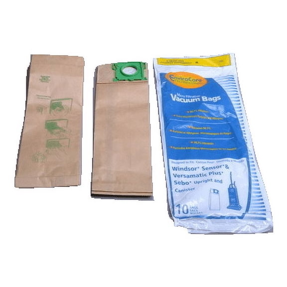 Windsor Sensor Upright Micro Filtration Paper Bags 10 Pk - 143