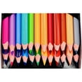 thumbnail image 5 of BACOIRIS Lápices de Colores Jumbo Triangulares Sin Madera, Caja con 24 Colores Brillantes, Punta Gruesa 3.3 mm, No Tóxicos, Ecológicos, Resistentes para Niños y Escolares, 5 of 5