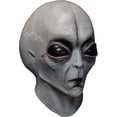 thumbnail image 2 of Máscara de Alien Marciano del Área 51 Hecha de Látex, Máscaras de Marcianos y Aliens Ideales para Disfraz de Halloween y Fiestas de Disfraces, 2 of 5