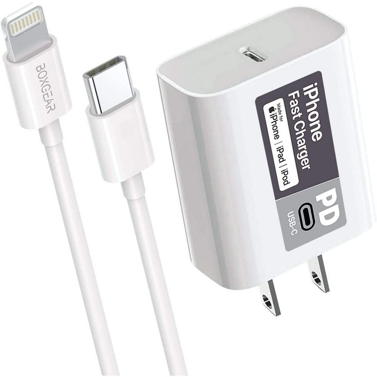 Câble USB-C Pour IPhone 13 12 Pro Max PD 20W Charge Rapide Câble