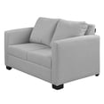 thumbnail image 4 of Sala 3-2 TRINITY Gales 2 piezas ( Sofá, Love Seat ) Plata, 4 of 8
