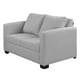 thumbnail image 4 of Sala 3-2 TRINITY Gales 2 piezas ( Sofá, Love Seat ) Plata, 4 of 8