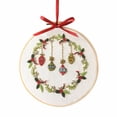 thumbnail image 1 of Kit de inicio de puntada de bordado de Navidad DIY hecho a mano patrón de Navidad aro de bordado de tela, S335 Yuarrent HA001530-02, 1 of 6