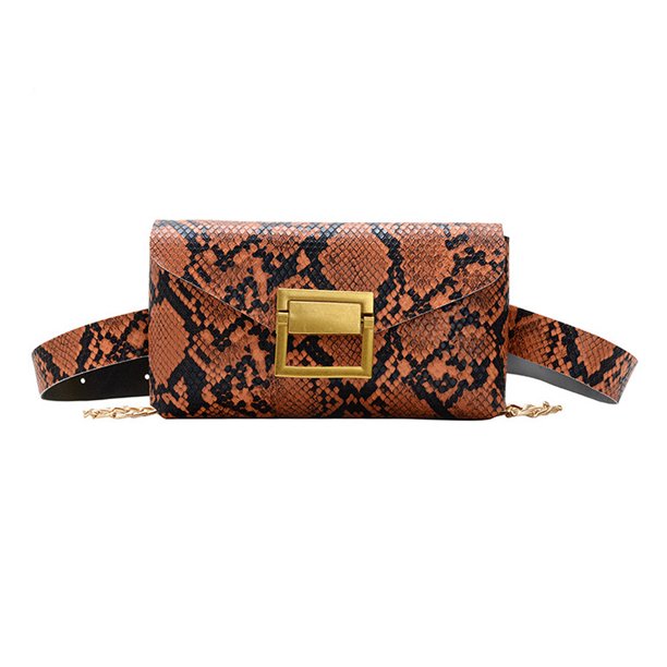 Bolso de mujer, bolso de hombro de cuero PU/bolso cruzado/riñonera Eccomum Camello