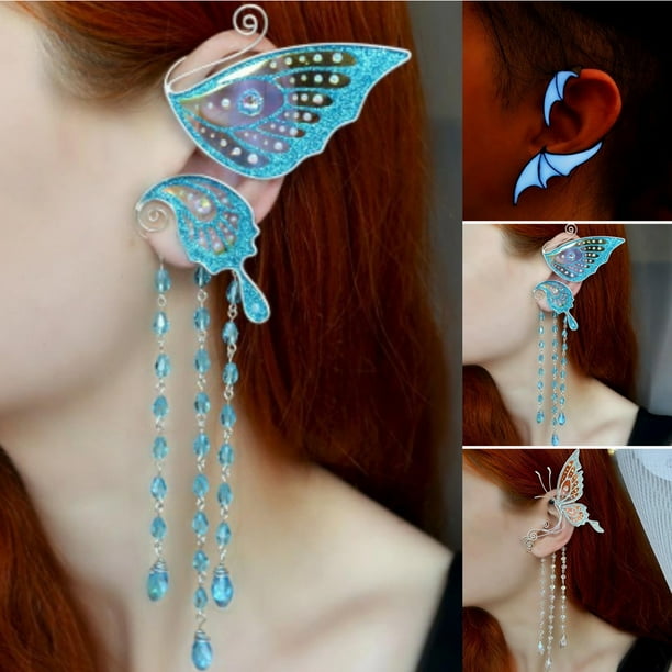 Ear clearance wings earrings