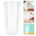 thumbnail image 1 of PAMINGONO Portable Smoothie Blender Replacement Transparent Blender Cups 1Set Daily Use, 1 of 8