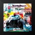 thumbnail image 2 of Kaly 20x20 Black Modern Framed Museum Art Print Titled - London cab, 2 of 5