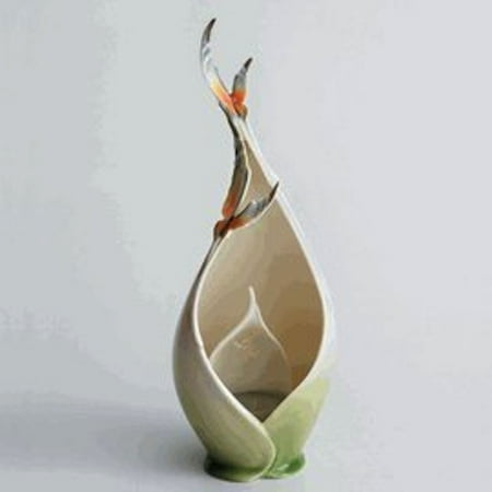 - Franz Porcelain - Tealite Holder - Papillon Butterfly