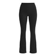 thumbnail image 5 of SETOOFF Women High Rise Flare Leg Yoga Pants Side Pockets Stretch Bootcut Workout Trousers Pull On Athletic Bottoms Gym Training Street Walking Loungewear Casual Daily Fitness Running Pants, 5 of 5