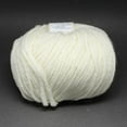 thumbnail image 4 of 1 Roll Hand Knitting Yarns Andean Alpaca Yarns with Soft Wool Alpaca and Artificial Wool Creamy White 3mm 50g 80m/roll for DIY, 4 of 4