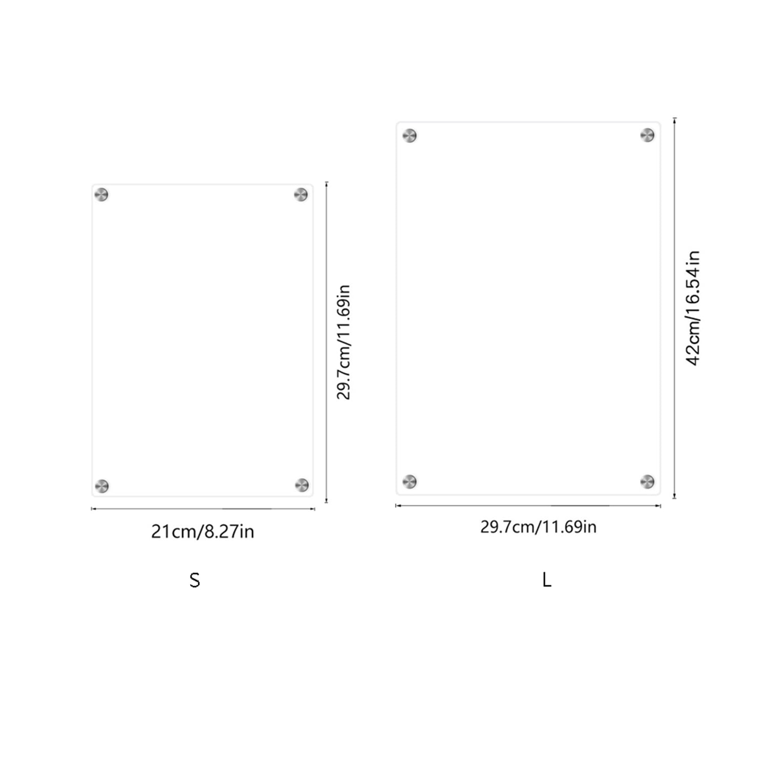 Magnetic Weekly Planner for Fridge,Clear Whiteboard Calendar,Home Organization
