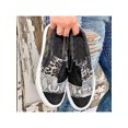 thumbnail image 3 of UKAP Mocasines para mujer mocasines sin cordones zapatillas de lona zapatos cómodos para caminar conducir, barco, 3 of 4