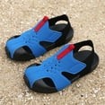thumbnail image 4 of Hessimy Water Shoes for Kids Boys Girls Aqua Socks Barefoot Beach Sports Swim Pool Quick Dry Lightweight Toddler Little Big Kid(Dark Blue,7.5), 4 of 7