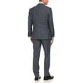 thumbnail image 3 of Adam Baker by Gianco Ferro Men's 63822 Slim Fit 3-Piece Suit - Grey - 38S, 3 of 7