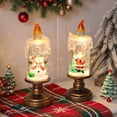 thumbnail image 2 of Cateissary Luces navideñas, iluminación de nieve navideña, diseño de árbol de Navidad, fácil operación, impermeable, duradero para Kits de decoración para fiestas estilo árbol de navidad, 2 of 6