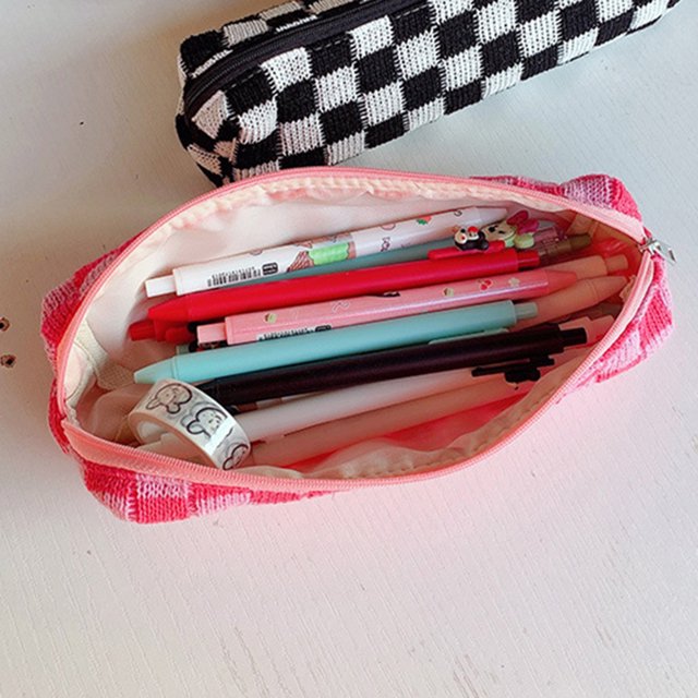Bolsa de cosméticos de 2 uds., estuche de maquillaje tejido, de maquillaje de Color para vacaciones de fin de semana Ndcxsfigh Para Estrenar