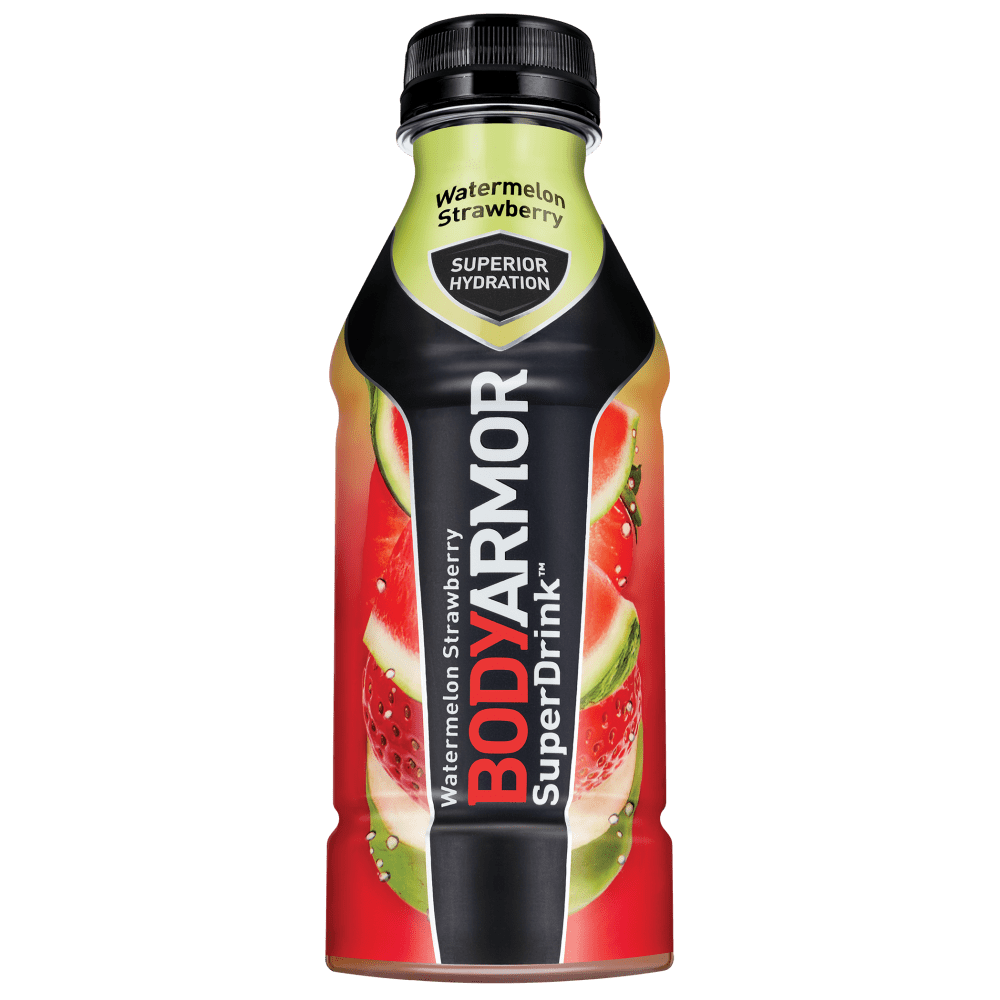 BODYARMOR Sports Drink,Watermelon Strawberry, 16 Fl. Oz., 1 count
