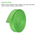 thumbnail image 4 of Uxcell Flat Nylon Webbing Strap for Luggage-rack Backpack Handle Cargo Straps Bluish Green, 4 of 4