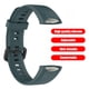 thumbnail image 5 of Pulseras de correa de silicona suave Pulsera duradera Reemplazo de correa de reloj Accesorios de reloj inteligente para Huawei Band 4, 5 of 6