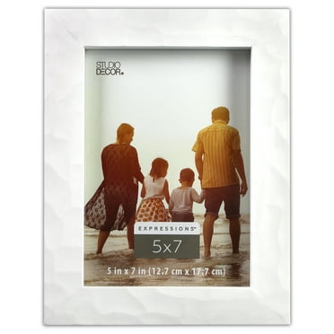 12 Pack: White Hammered 5" x 7" Frame - Expressions™ by Studio Décor®