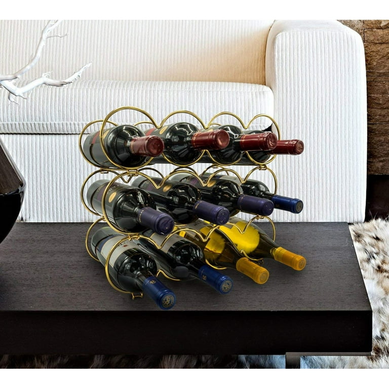 Sorbus 3 tier stackable wine rack classic style wine racks sales