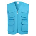 thumbnail image 5 of Kids With Pocket Boys Utility Gilets Zip Up Travel Sleeveless Jackets V Neck Vest Fishing For School Trips Camping Holiday Daily Layering,Utility Gilet Kids 9-11 Years, 5 of 9