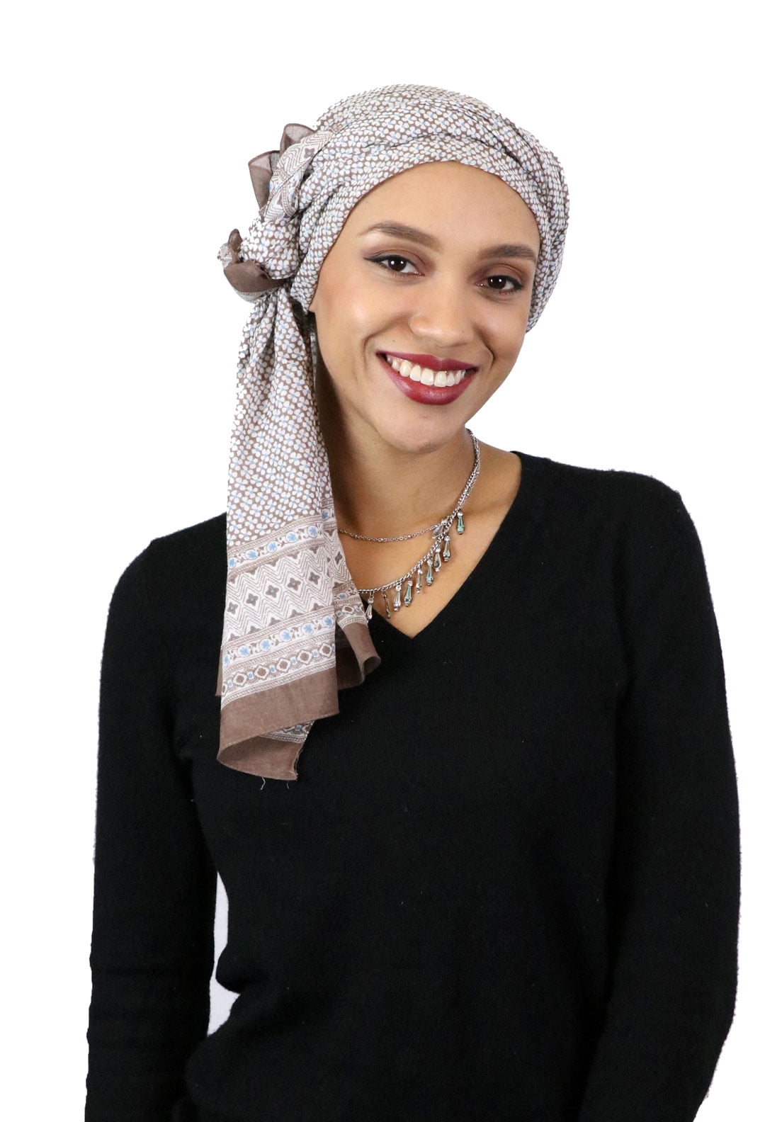 Head Wrap for Women 100% Cotton Scarf 