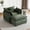 Side pocket-Green, variant on MCPRST 108" Oversize L Shaped Couch, 3 Seater Modular Sectional Sofa with Ottoman, Chenille Cloud Couch with Deep Seat Side Pocket for Living Room, khaki