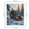 thumbnail image 2 of Paint by Numbers Kit for Adults, Vintage Festive Truck Winter Forest Paint by Numbers, Easy Paint by Numbers Kit for Adults Beginner, DIY Adult Paint by Number Kits on Canvas, Home Decor, 2 of 7