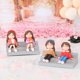 thumbnail image 4 of Figura de niña en miniatura en el escalón. Mini estatuas. Manualidades. Accesorios., 4 of 5