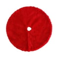 thumbnail image 2 of GUOOL Christmas Tree Skirt Base Cover for Tree Round Festival Layout Decoration Winter Diameter 90cm, 2 of 9