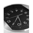 thumbnail image 2 of Reloj de Pared Plata con Fondo negro QZ 30cms x 4 cms, 2 of 5