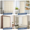 thumbnail image 5 of Yellow Spring Floral Waterproof Shower Curtain, Large 72"x84" Washable Polyester Fabric Shower Curtains for Bathroom, Elegant Watercolor Summer Botanical Decorative Bathtub Curtain Sets with Hooks, 5 of 9