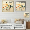 thumbnail image 4 of Designart "Minimalist Masterpiece in Beige Mid Century" Abstract Collages Canvas Print, 4 of 5
