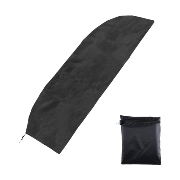 Billuyoard Sombrilla para exteriores, cubierta de sombrilla, resistente a la intemperie, a prueba de viento, sombrilla voladiza con cremallera y Jardín y Patio