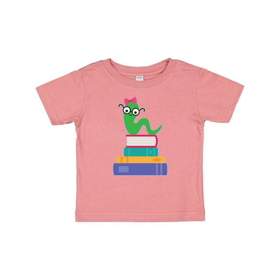 Inktastic Bookworm Girls Reading Girls Baby T-Shirt