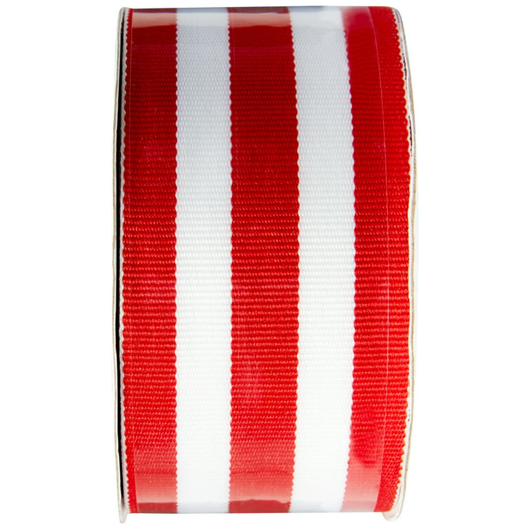 Red, White & Blue Striped Grosgrain Ribbon - 5/8, Hobby Lobby