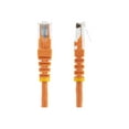 thumbnail image 3 of StarTech.com 15 ft Cat5e Patch Cable with Molded RJ45 Connectors - Orange - Cat5e Ethernet Patch Cable - 15ft UTP Cat 5e Patch Cord (M45PATCH15OR) - Patch cable - RJ-45 (M) to RJ-45 (M) - 15 ft - UTP - CAT 5e - molded - orange, 3 of 4