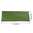 thumbnail image 3 of Manta de emergencia Saco de dormir térmico impermeable Bivy Saco (A) Verde militar Verde Ndcxsfigh  Para Estrenar, 3 of 3