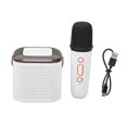 thumbnail image 2 of Máquina De Karaoke, Elegante Altavoz Portátil, Sonido Claro Multifuncional Con Micrófono Para Fiesta En Casa, 2 of 7
