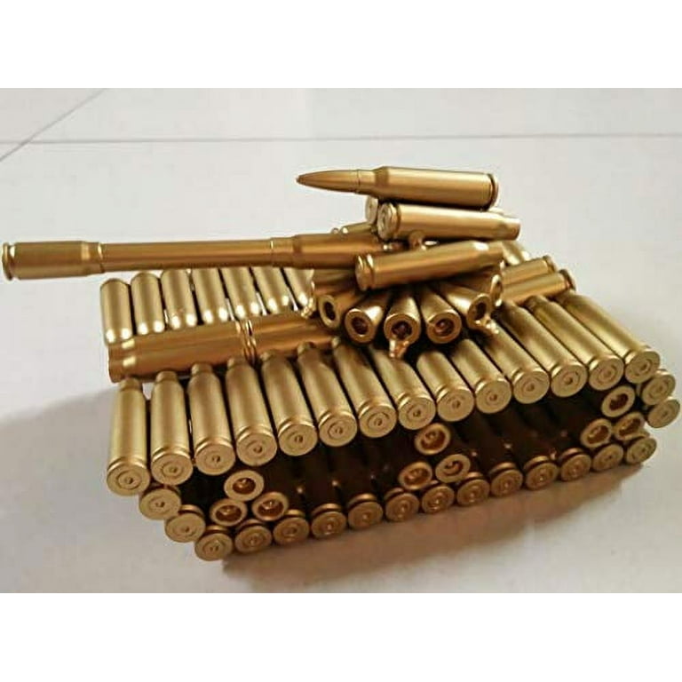 Bullet Shell Casing Shaped Army Tank Military Gift made from gun