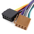 thumbnail image 3 of Arnés de cableado de radio de coche, kit de conector estéreo de arnés de cables de altavoz de coche Cable de arnés de conector de línea de audio Adaptador de enchufe ISO compatible con E36 E46 E39 Amonsee No, 3 of 6