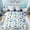 Blue 04, variant on Erosebridal Blue Sharks Kids Bedding Comforter Set, Cute Cartoon Sealife Queen Bedding Sets, 7 Pieces