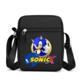 thumbnail image 5 of Bolso bandolera Sonics con diseño de figura de juego, bolso de hombro, estilo minimalista, informal, de estilo Oxford, con bolsillo para teléfono móvil y correas ajustables, 5 of 5