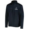 thumbnail image 2 of Men's Dunbrooke Navy Dallas Cowboys All-Star Tech Quarter-Zip Top, 2 of 4