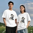 thumbnail image 5 of Tom And Jerry T-Shirt For Men Women, Unisex Cotton Crew Neck Tee Shirts, Novelty Short Sleeve Tops, 5 of 7