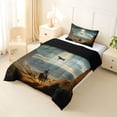 thumbnail image 3 of jejeloiu Western Cowboy Desert Twin Comforter Sets Kids,Fantasy Western Adventure Bedding Set For Boy,Reversible,2pcs, 3 of 8